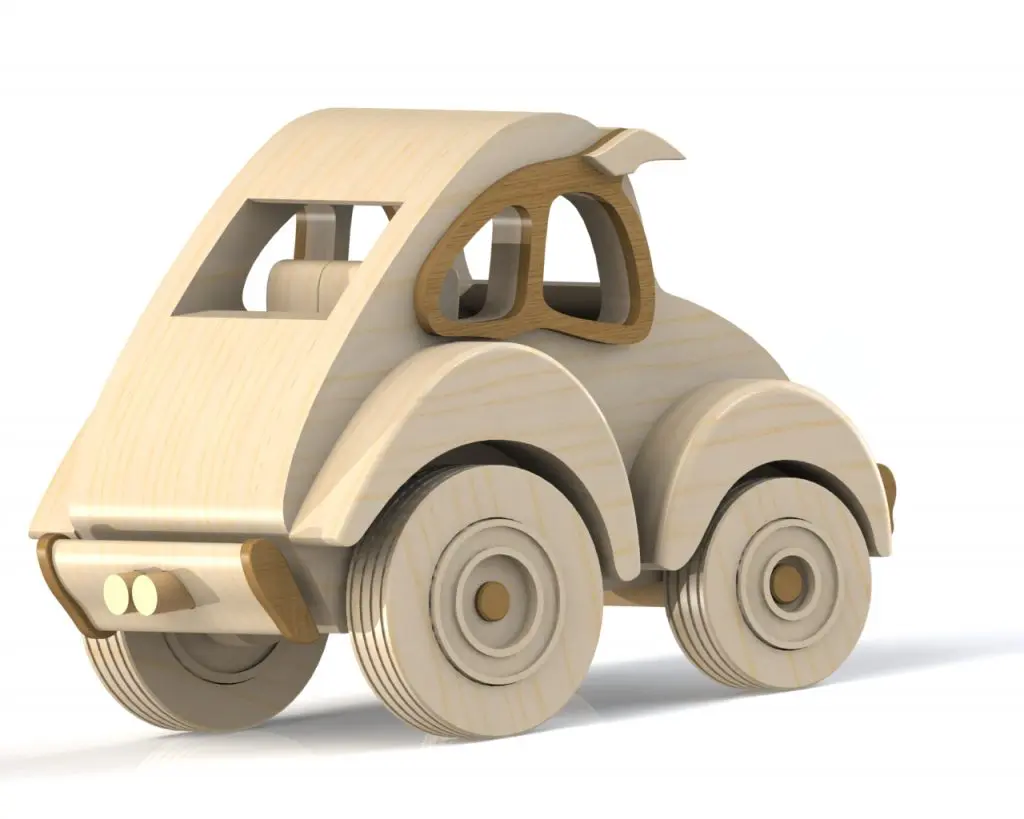 Volkswagen Beetle coté arrière droit